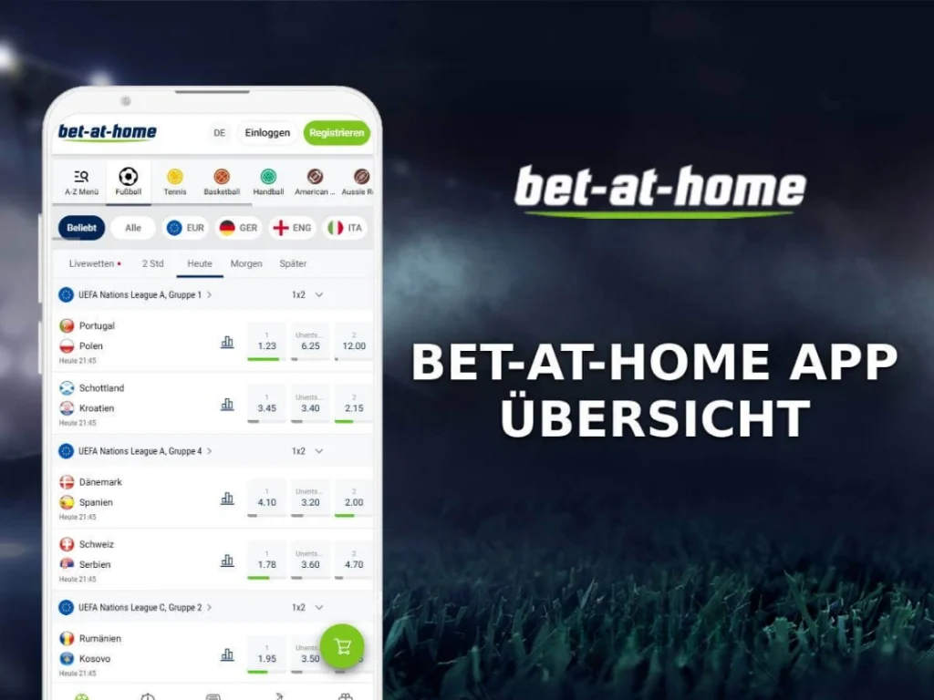bet at home mobile app